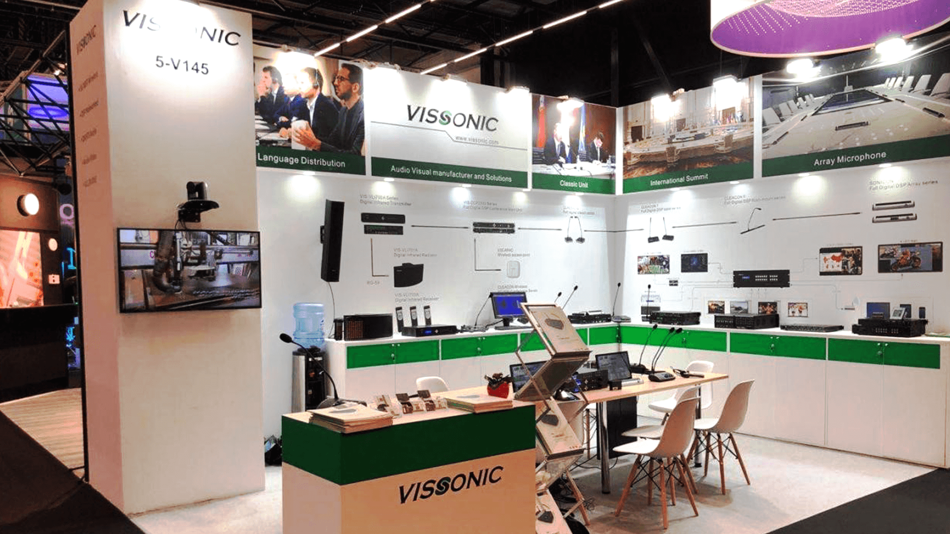 VISSONIC Showcase in ISE 2020 Amsterdam(图3)